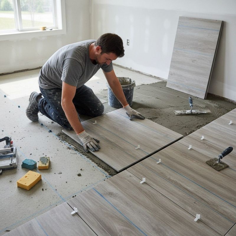 Bathroom Flooring Installation in Loudoun County, VA